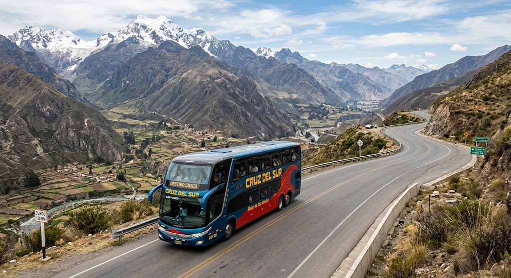 Rutas de bus más largas del Perú y cuánto duran