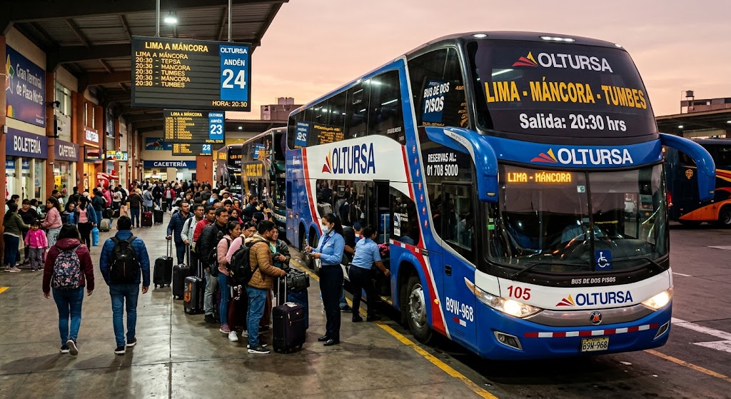 Lima a Máncora en bus: cuánto cuesta y cuál es la mejor empresa